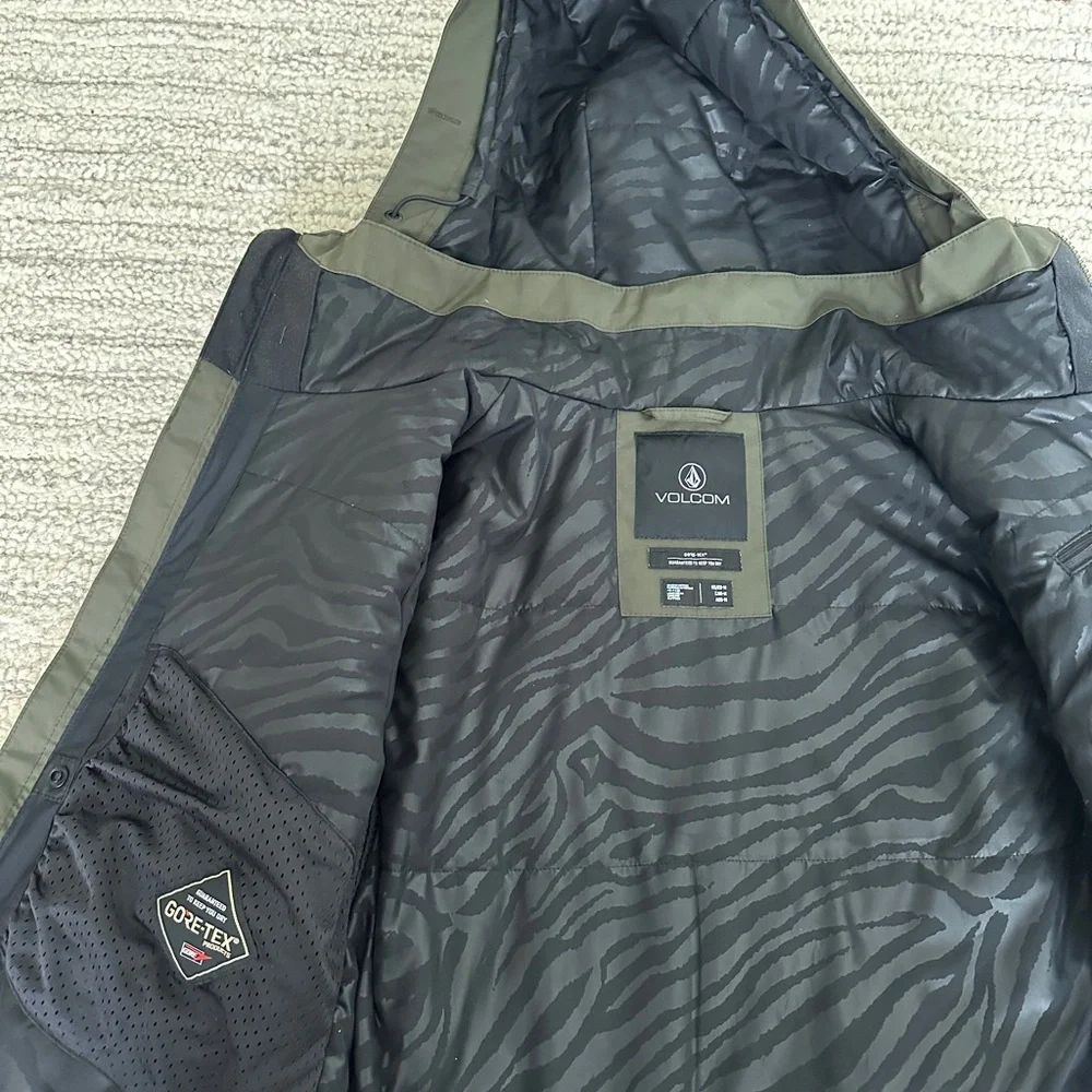 Volcom Women's Ski & Snow Jacket - Olive Green - Picture 7 of 16
